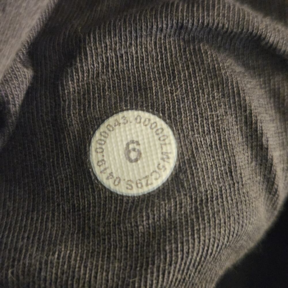 Lululemon Ready To Fleece Joggers Women’s Size 6 Gray Sweatpants Pants Athletic - Picture 6 of 6
